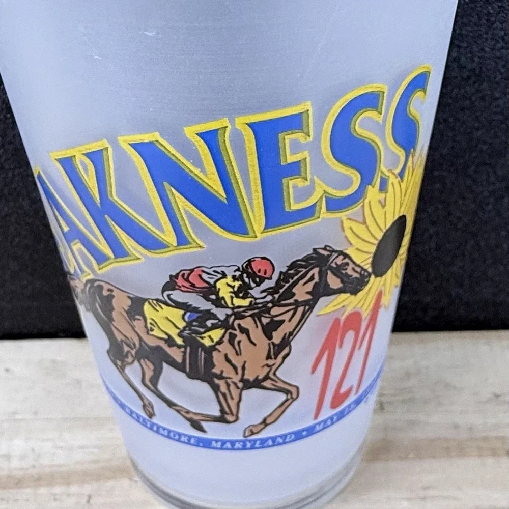 Preakness 121 Pimlico Baltimore, MD 1996 Horse Racing Souvenir‎ Glass